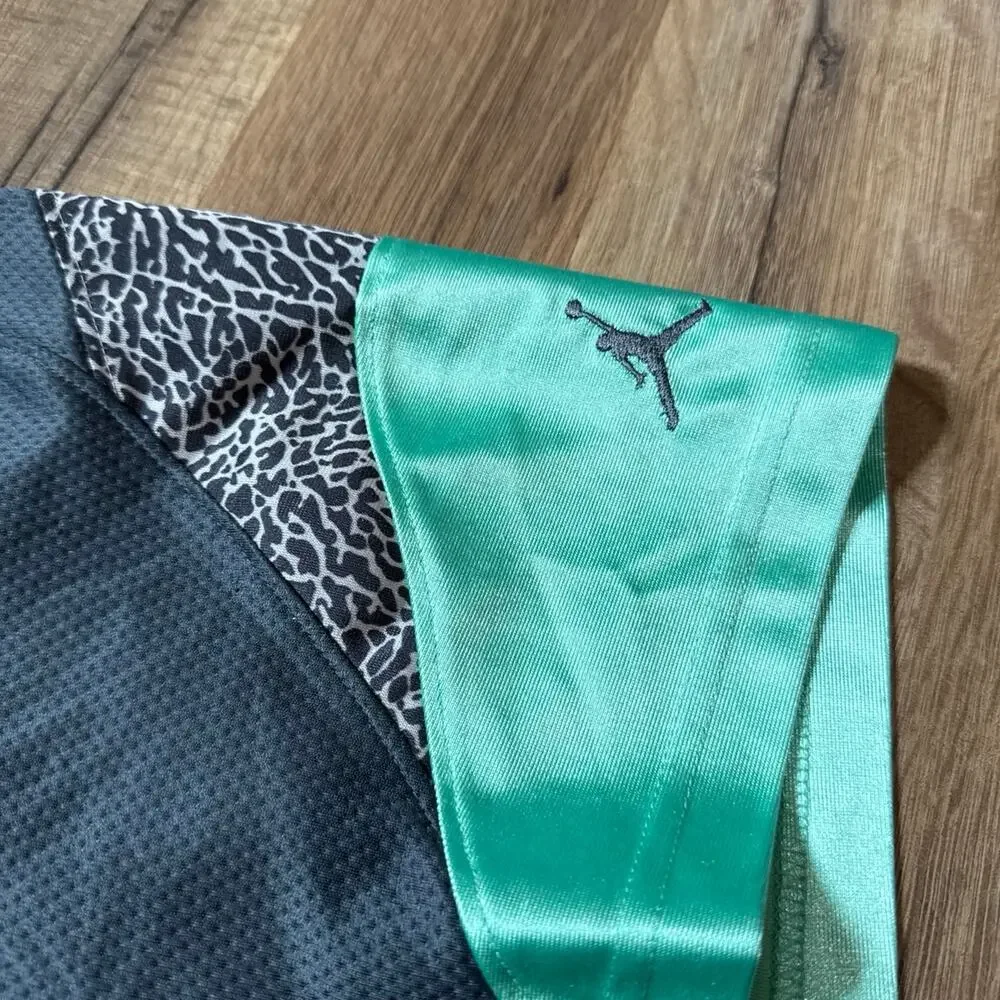 Y2K Air Jordan Elephant Print Dri-Fit Shorts
